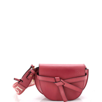 Loewe Gate Dual Shoulder Bag Leather Mini