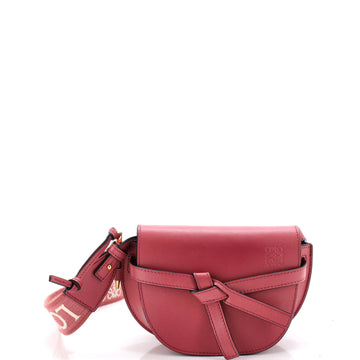 Loewe Gate Dual Shoulder Bag Leather Mini