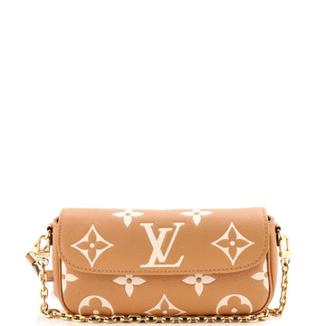 Louis Vuitton Ivy Wallet on Chain Bicolor Monogram Empreinte Giant