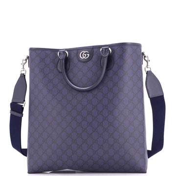 Gucci Ophidia Convertible Tote GG Coated Canvas Medium