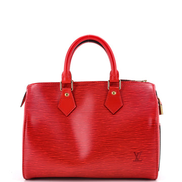 Louis Vuitton Speedy Handbag Epi Leather 25