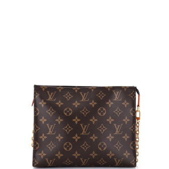 Louis Vuitton Toiletry Pouch on Chain Monogram Canvas