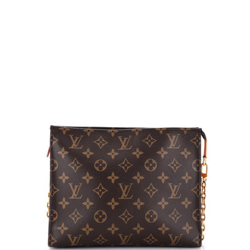 Louis Vuitton Toiletry Pouch on Chain Monogram Canvas