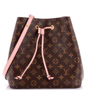 Louis Vuitton NeoNoe Handbag Monogram Canvas with Leather MM
