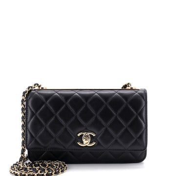 Chanel Trendy CC Wallet on Chain Quilted Lambskin Mini
