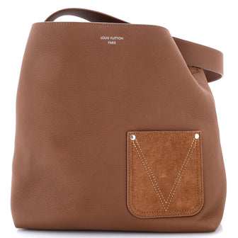 Louis Vuitton Verso Hobo LV Touch Calfskin and Suede