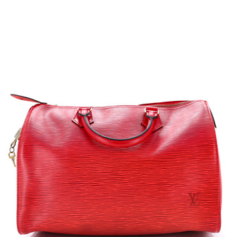 Louis Vuitton Speedy Handbag Epi Leather 30