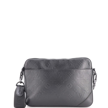 Louis Vuitton Duo Messenger Bag Monogram Shadow Leather