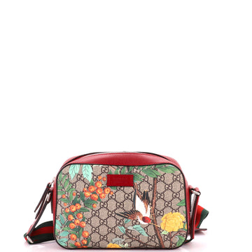 Gucci Camera Shoulder Bag Tian Print GG Coated Canvas Medium