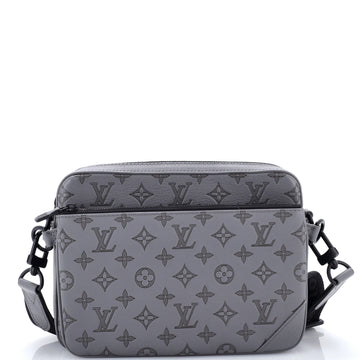 Louis Vuitton Trio Messenger Bag Monogram Shadow Leather