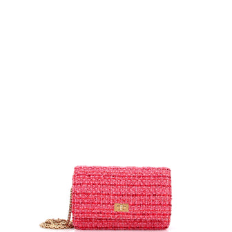 Chanel Reissue 2.55 Wallet on Chain Quilted Tweed