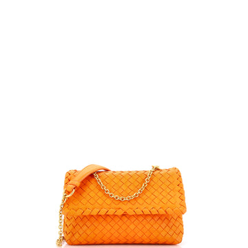 Bottega Veneta Olimpia Crossbody Bag Intrecciato Nappa Baby