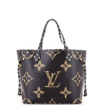 Louis Vuitton Neverfull NM Tote Limited Edition Jungle Monogram Giant MM