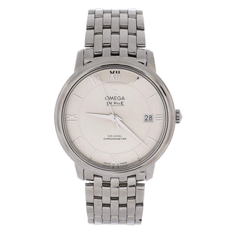 Omega De Ville Prestige Co-Axial Chronometer Automatic Watch Stainless Steel 37