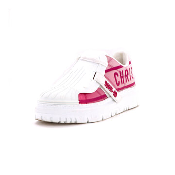 Christian Dior Women's Dior-ID Sneakers Leather with Terry Cloth