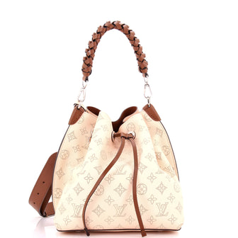 Louis Vuitton Muria Bucket Bag Mahina Leather