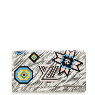 Louis Vuitton Twist Wallet Limited Edition Printed Epi Leather