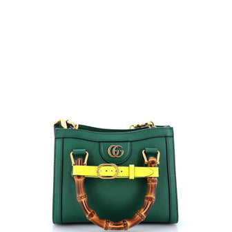 Gucci Diana NM Bamboo Handle Tote Leather Mini