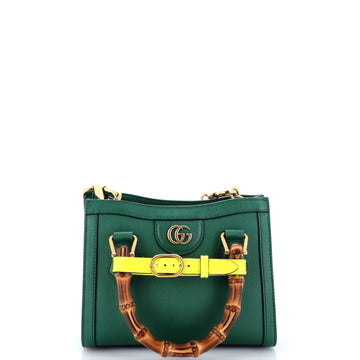 Gucci Diana NM Bamboo Handle Tote Leather Mini
