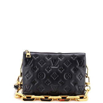 Louis Vuitton Coussin Bag Monogram Embossed Lambskin BB