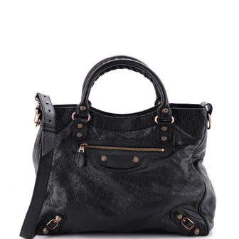 Balenciaga City Classic Studs Bag Leather Medium