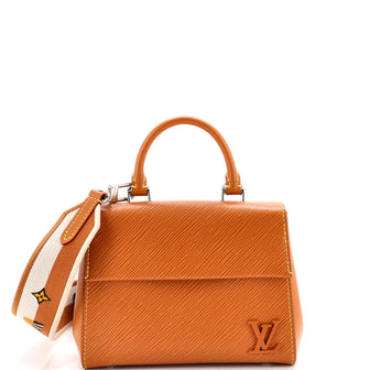 Louis Vuitton Cluny Top Handle Bag Epi Leather Mini
