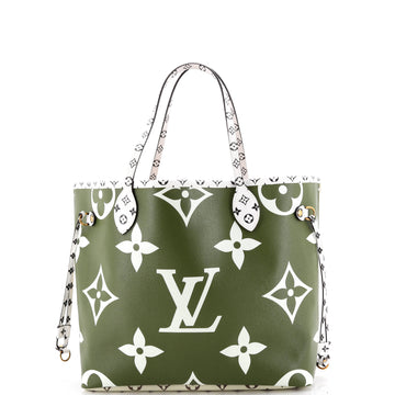 Louis Vuitton Neverfull NM Tote Limited Edition Colored Monogram Giant MM