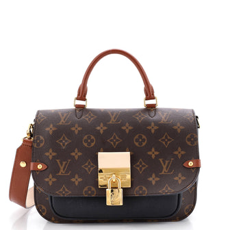 Louis Vuitton Vaugirard Handbag Monogram Canvas with Leather