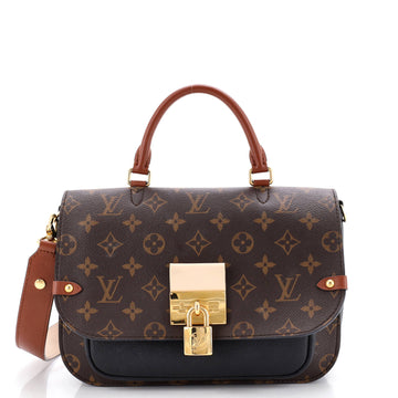Louis Vuitton Vaugirard Handbag Monogram Canvas with Leather