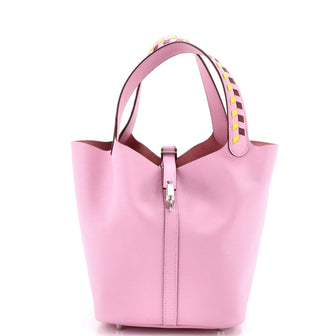 Hermes Picotin Lock Bag Tressage Epsom MM