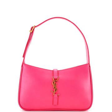Saint Laurent Le 5 a 7 Hobo Leather Small