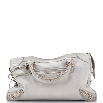 Balenciaga City Classic Metallic Edge Bag Leather Medium