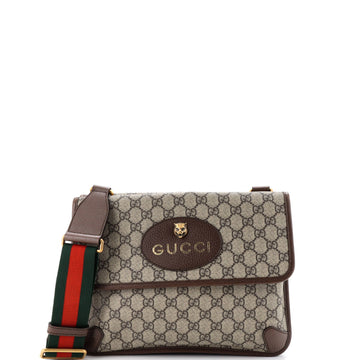 Gucci Neo Vintage Flap Messenger GG Coated Canvas Medium