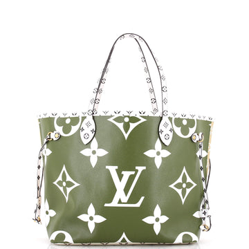 Louis Vuitton Neverfull NM Tote Limited Edition Colored Monogram Giant MM