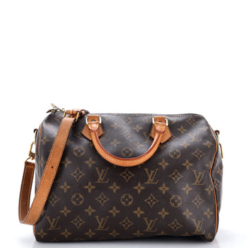 Louis Vuitton Speedy Bandouliere Bag Monogram Canvas 30