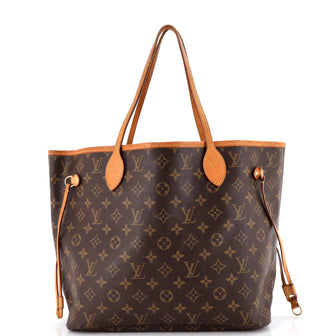 Louis Vuitton Neverfull Tote Monogram Canvas MM
