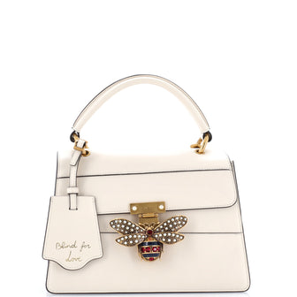 Gucci Queen Margaret Top Handle Bag Leather Small