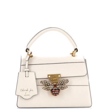 Gucci Queen Margaret Top Handle Bag Leather Small