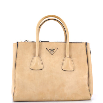 Prada Twin Pocket Convertible Tote Leather Medium
