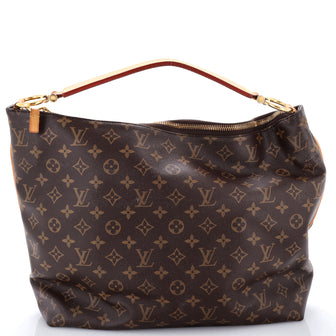 Louis Vuitton Sully Handbag Monogram Canvas MM