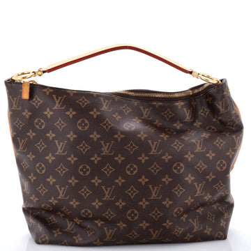 Louis Vuitton Sully Handbag Monogram Canvas MM