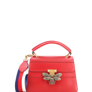 Gucci Queen Margaret Top Handle Bag Leather Small