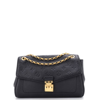 Louis Vuitton Saint Germain Handbag Monogram Empreinte Leather PM
