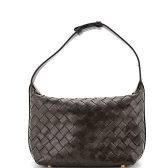 Bottega Veneta Wallace Shoulder Bag Intrecciato Nappa Mini