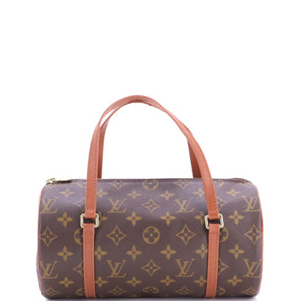 Louis Vuitton Papillon Handbag Monogram Canvas 26