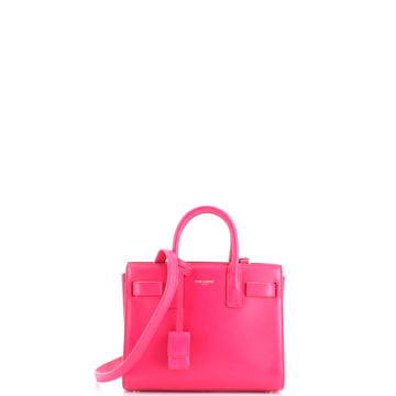 Saint Laurent Sac de Jour Bag Leather Nano