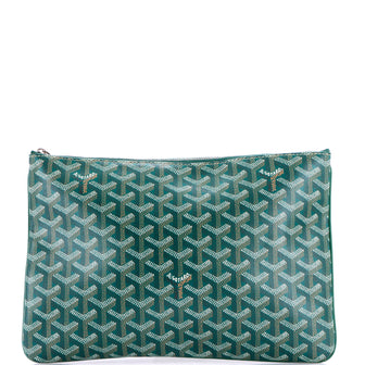 Goyard Senat Zip Pouch Coated Canvas MM