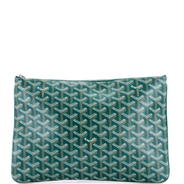 Goyard Senat Zip Pouch Coated Canvas MM