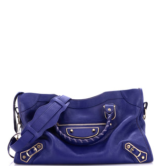 Balenciaga City Classic Metallic Edge Bag Leather Medium