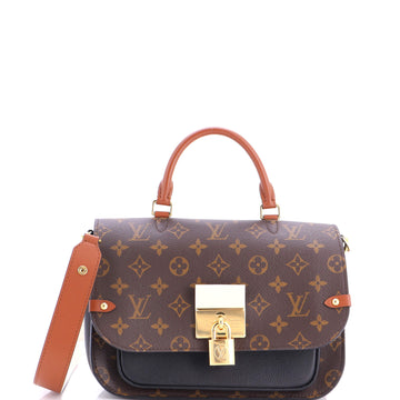 Louis Vuitton Vaugirard Handbag Monogram Canvas with Leather
